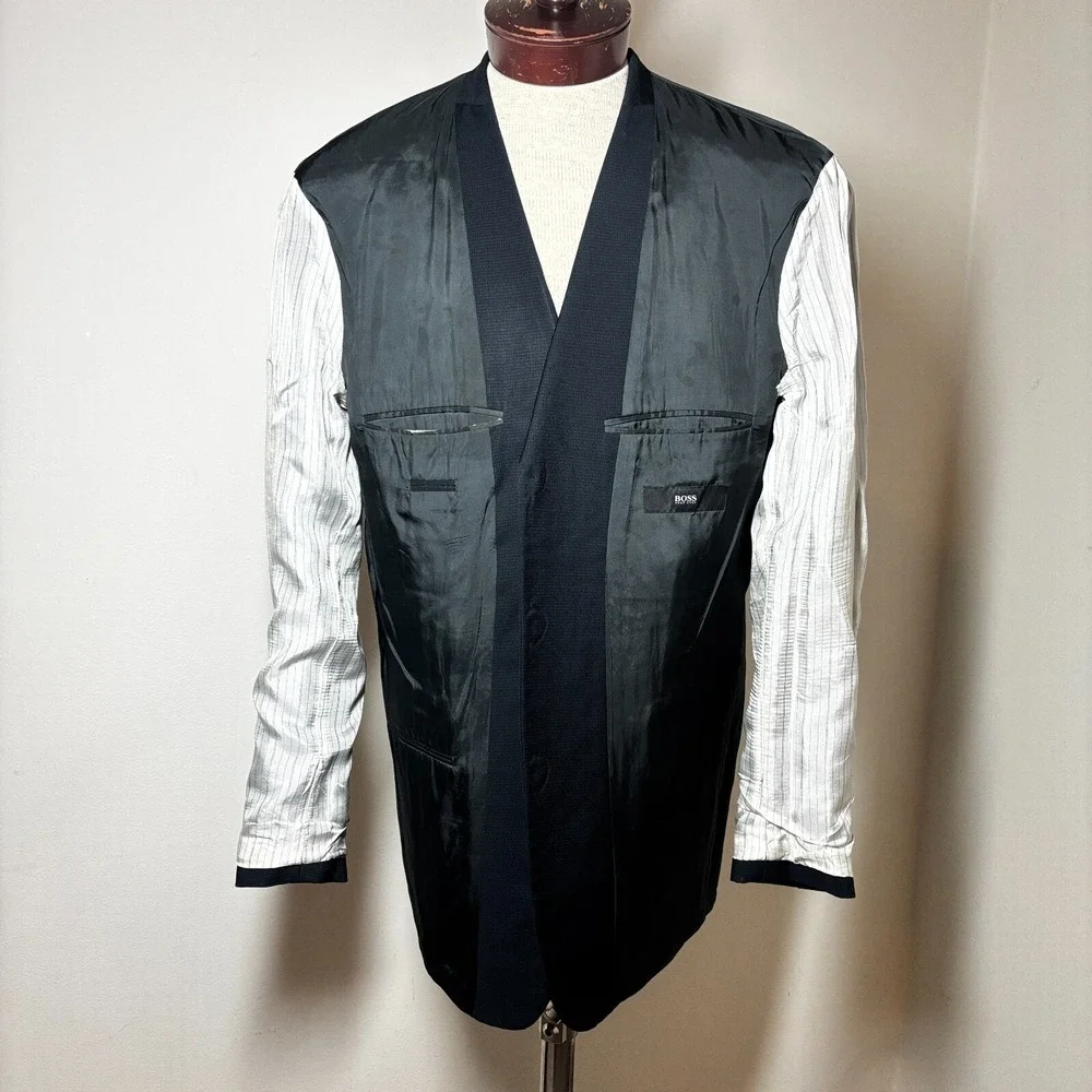 Hugo Boss VTG Suit 42L Einstein Sigma Pure‎ Wool Blazer Jacket 36x37 Dress Pants